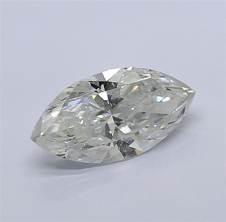 1.70ct F SI2 Rare Carat Ideal Cut Marquise Diamond