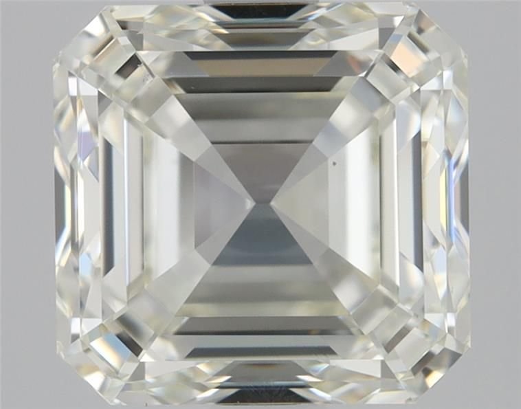 2.02ct K VS2 Rare Carat Ideal Cut Asscher Diamond