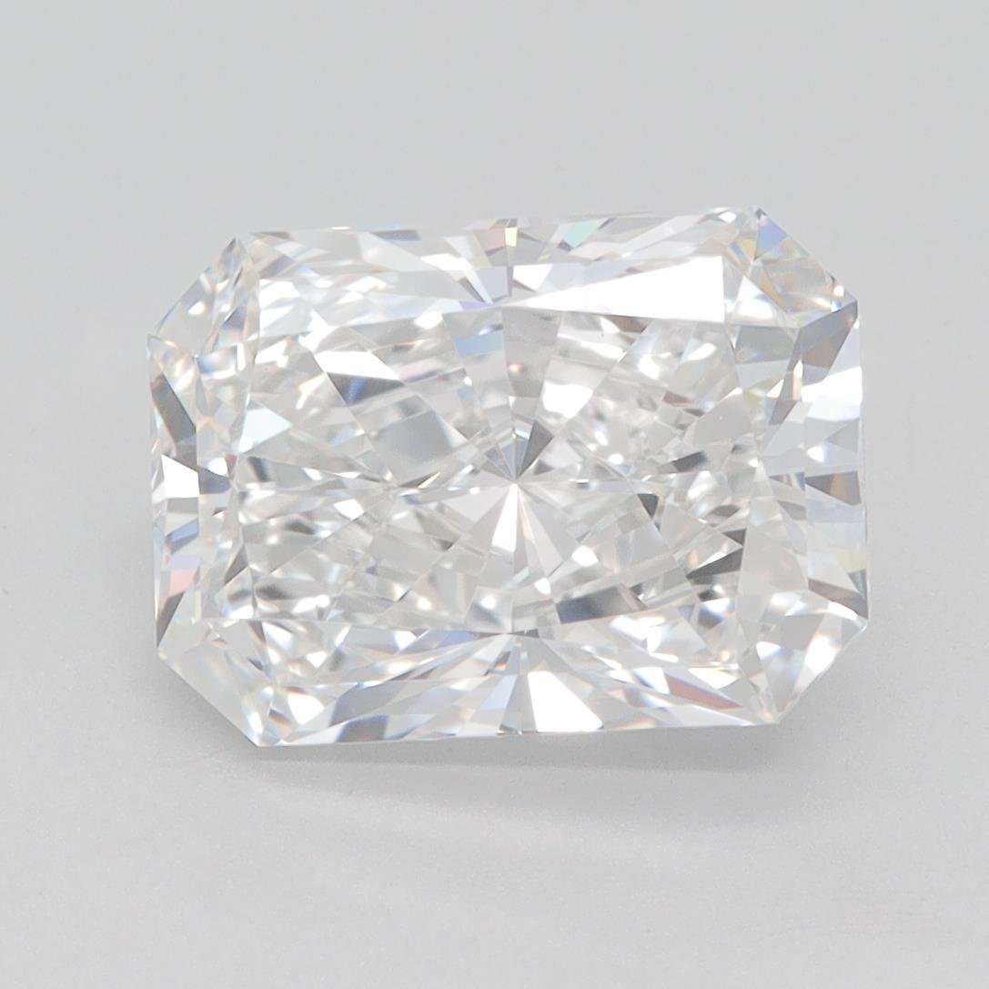 3.36ct E VVS2 Rare Carat Ideal Cut Radiant Lab Grown Diamond