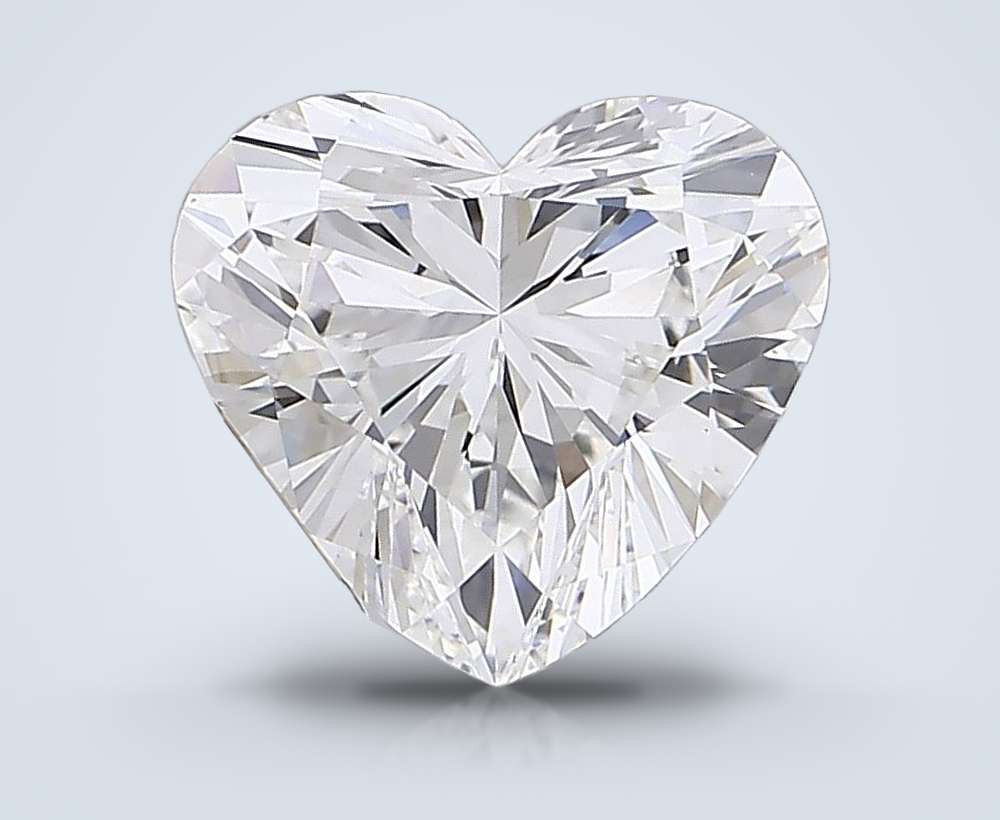 6.03 Carat Heart Lab Diamond