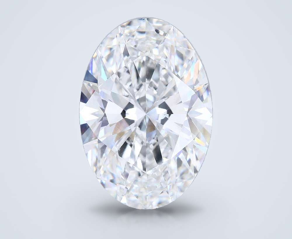 10.10 Carat Oval Lab Diamond