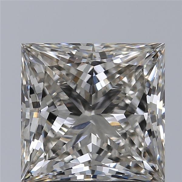 3.11ct I VS1 Excellent Cut Princess Lab Grown Diamond