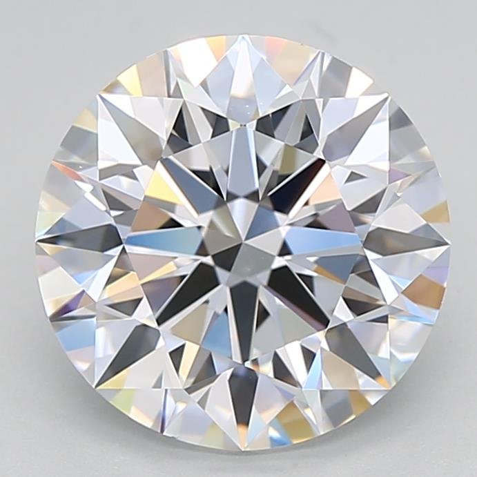 4.04ct D IF Rare Carat Ideal Cut Round Lab Grown Diamond