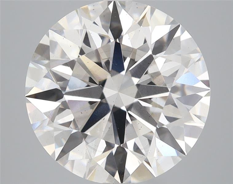 4.50ct G SI1 Rare Carat Ideal Cut Round Lab Grown Diamond