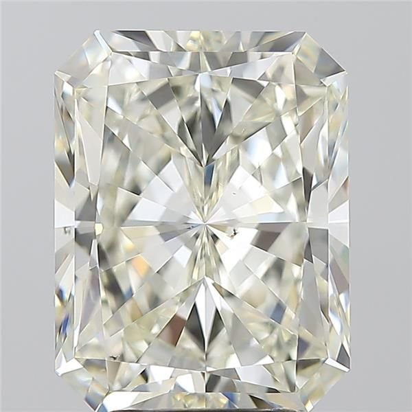 5.02ct K SI1 Very Good Cut Radiant Diamond