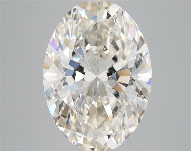 4.46ct I VS1 Rare Carat Ideal Cut Oval Lab Grown Diamond