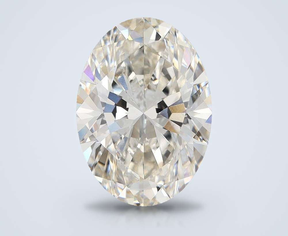 4.46 Carat Oval Lab Diamond