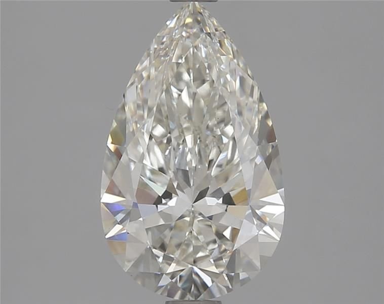 2.20ct H VS1 Rare Carat Ideal Cut Pear Lab Grown Diamond