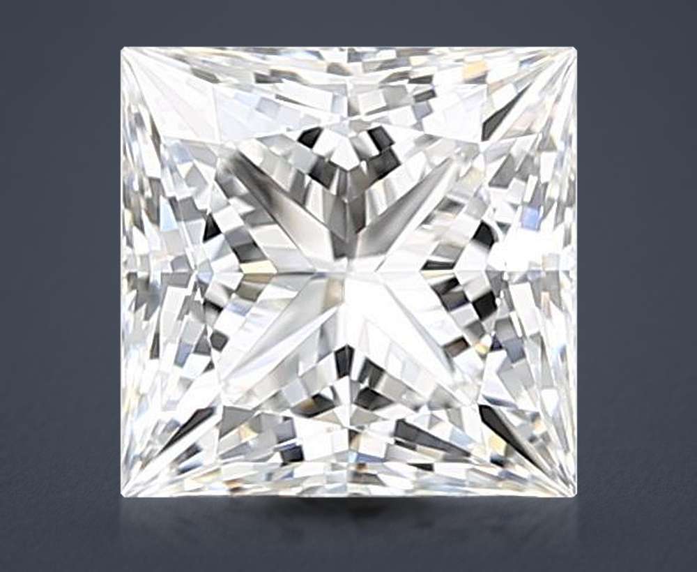 2.08 Carat Princess Lab Diamond