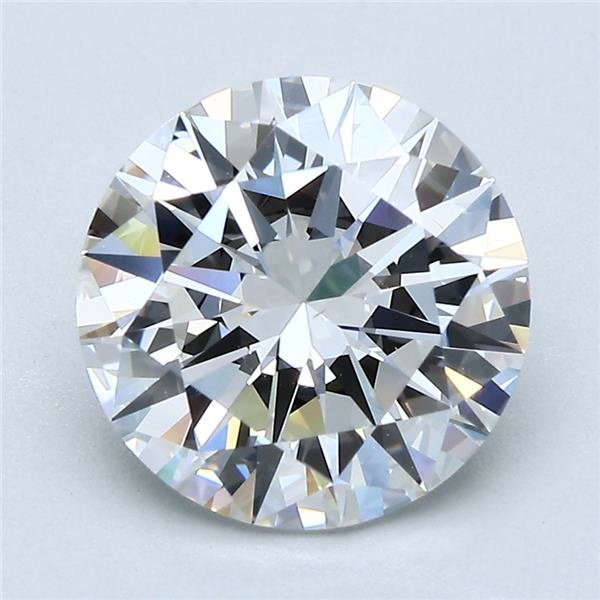 3.09ct G VS2 Very Good Cut Round Diamond
