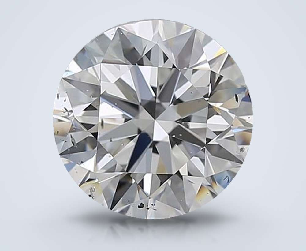 3.00 Carat Round Natural Diamond