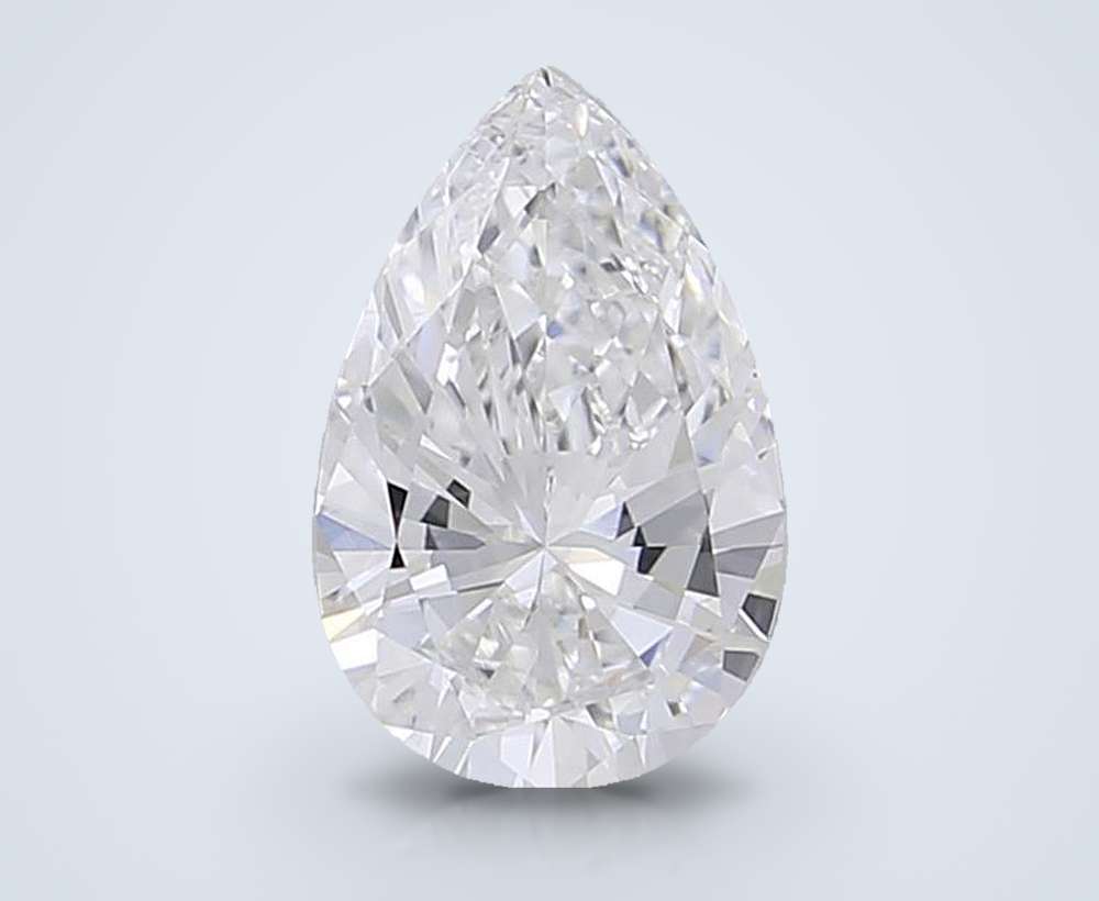 0.56 Carat Pear Lab Diamond