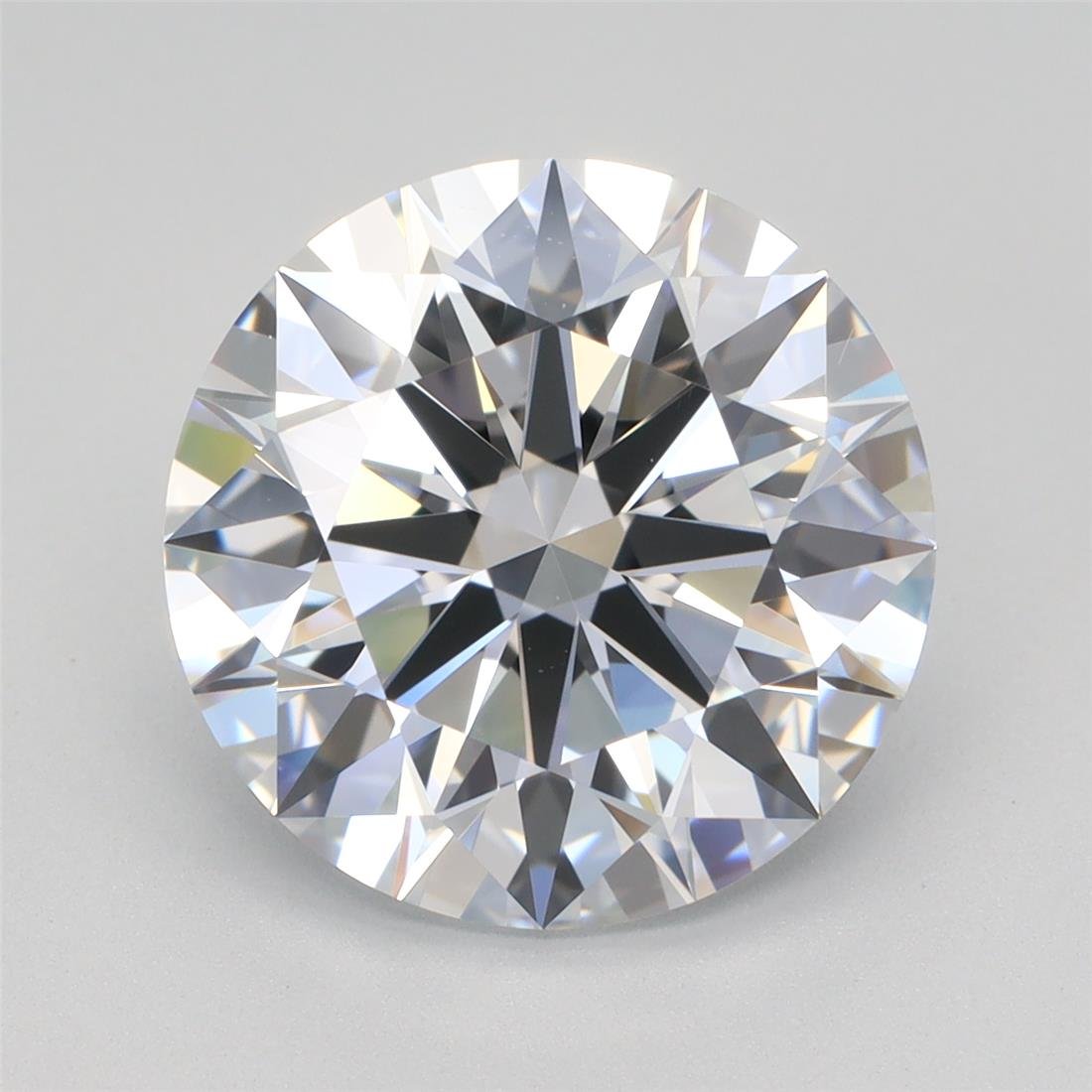 4.10ct F VVS2 Rare Carat Ideal Cut Round Lab Grown Diamond