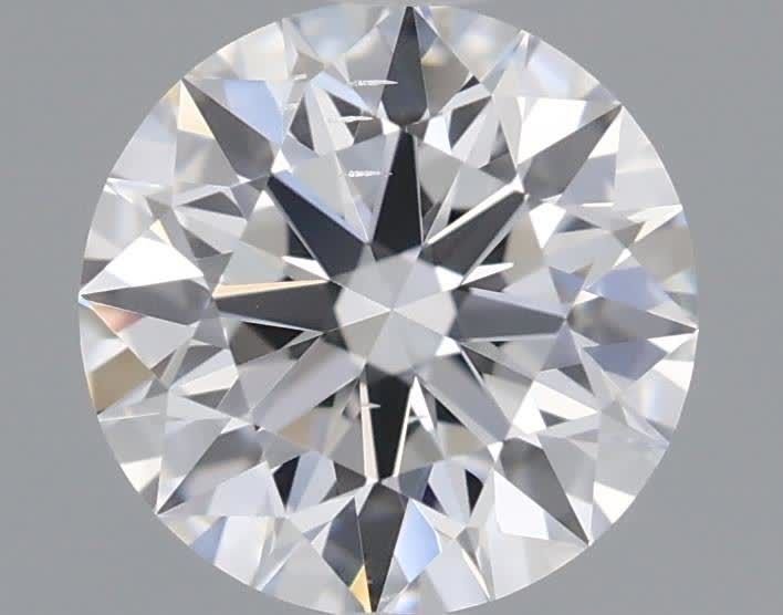 0.76ct D SI1 Rare Carat Ideal Cut Round Lab Grown Diamond