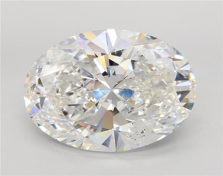 23.00ct E VS2 Rare Carat Ideal Cut Oval Lab Grown Diamond