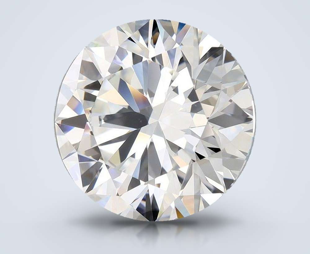 3.70 Carat Round Natural Diamond