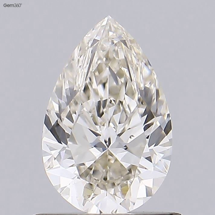 0.77ct K VS1 Rare Carat Ideal Cut Pear Diamond