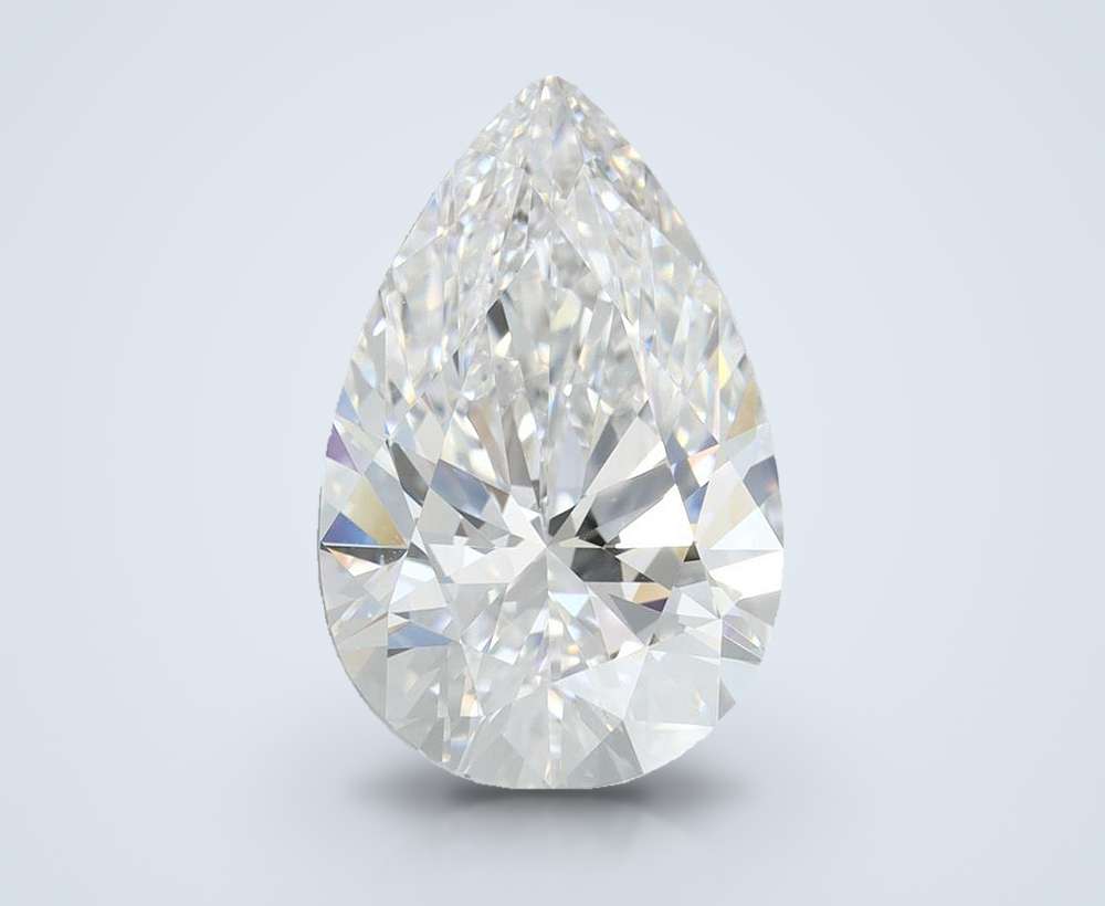 3.55 Carat Pear Lab Diamond