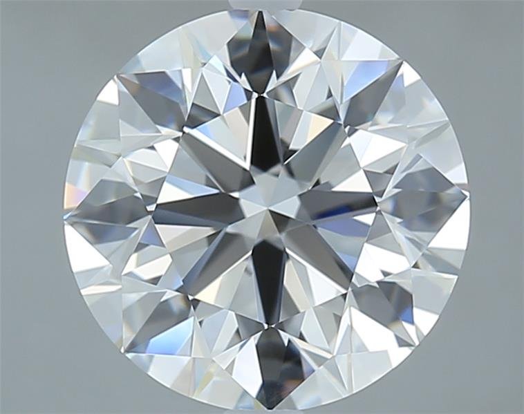 3.69ct G IF Rare Carat Ideal Cut Round Diamond