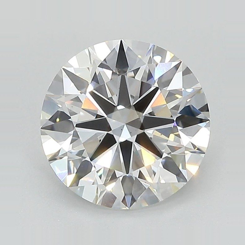 2.74ct E VS2 Rare Carat Ideal Cut Round Lab Grown Diamond