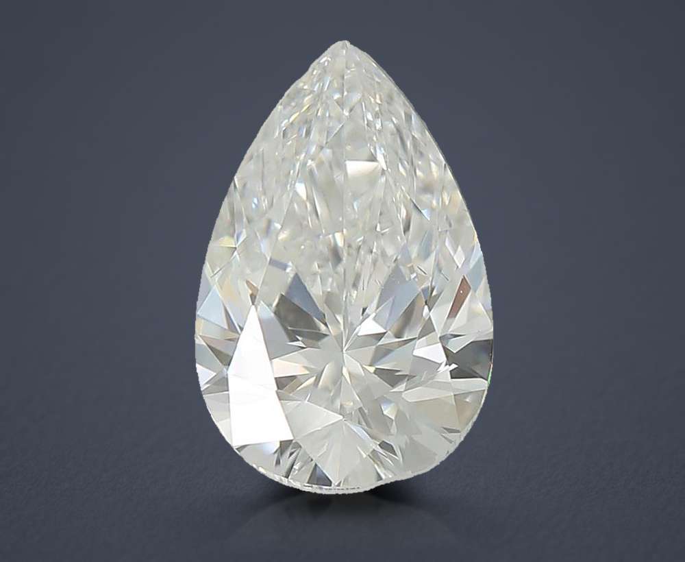 1.00 Carat Pear Lab Diamond