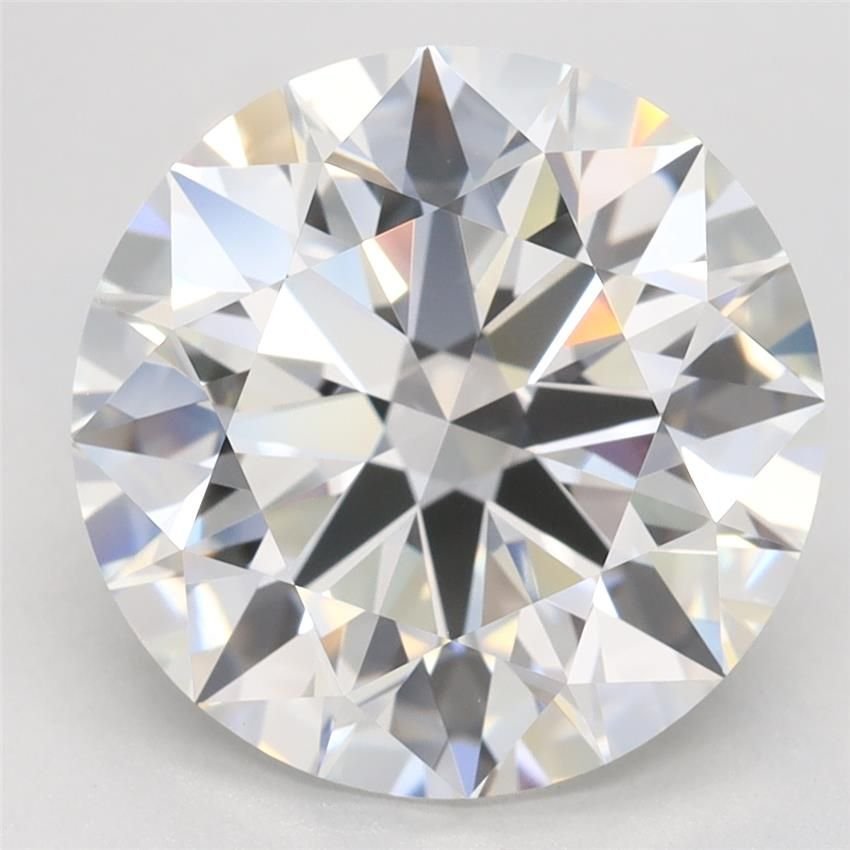 5.26ct F VVS1 Rare Carat Ideal Cut Round Lab Grown Diamond