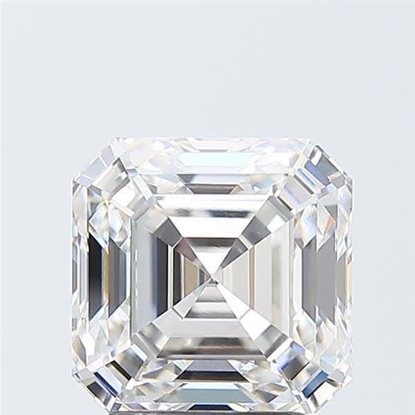 3.01ct G VS1 Rare Carat Ideal Cut Asscher Lab Grown Diamond