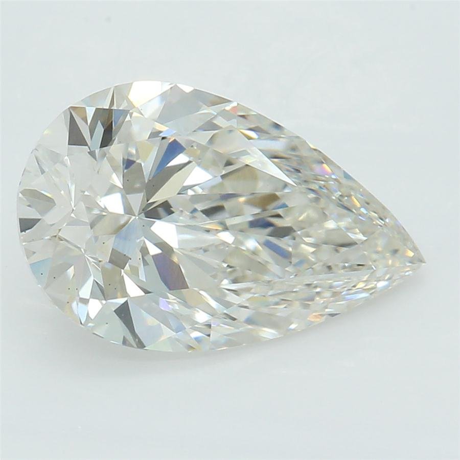 1.65ct H VS2 Rare Carat Ideal Cut Pear Lab Grown Diamond