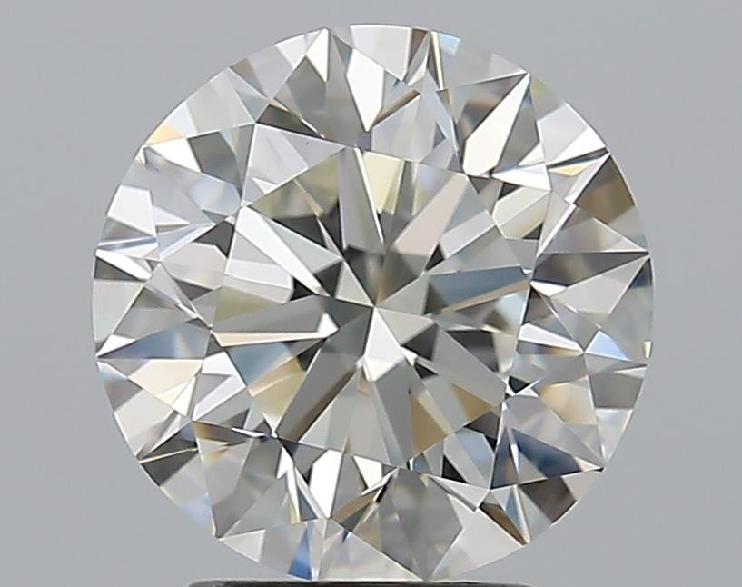 3.03ct J IF Rare Carat Ideal Cut Round Diamond
