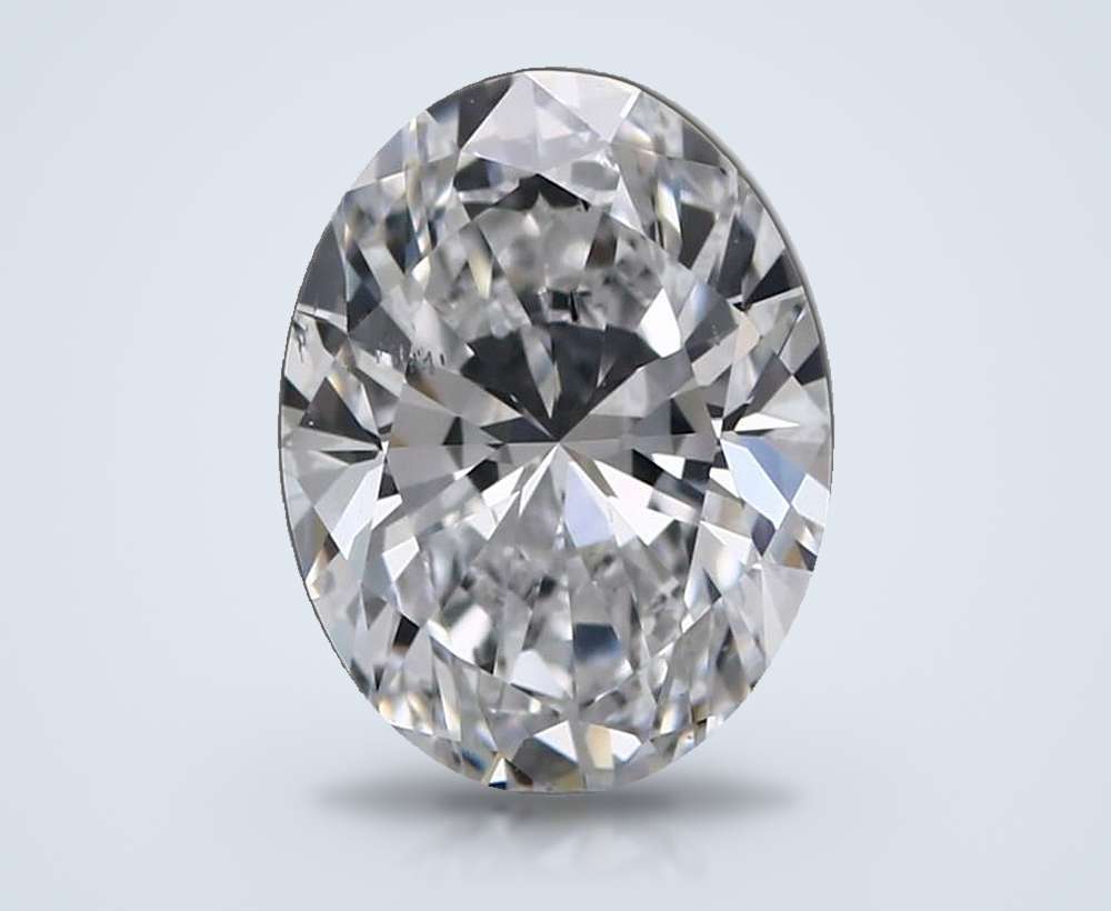 2.53 Carat Oval Lab Diamond