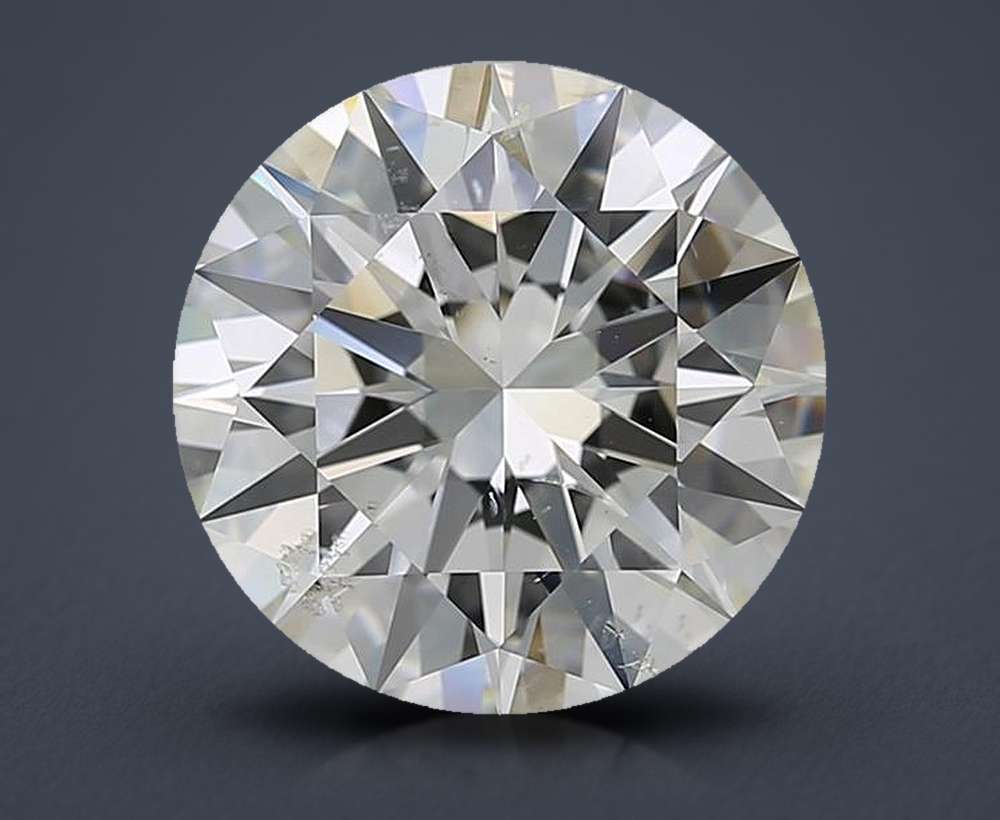 7.03 Carat Round Natural Diamond