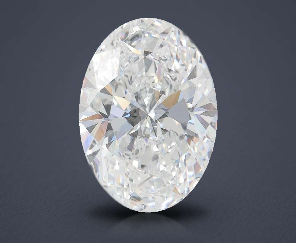 4.73 Carat Oval Lab Diamond