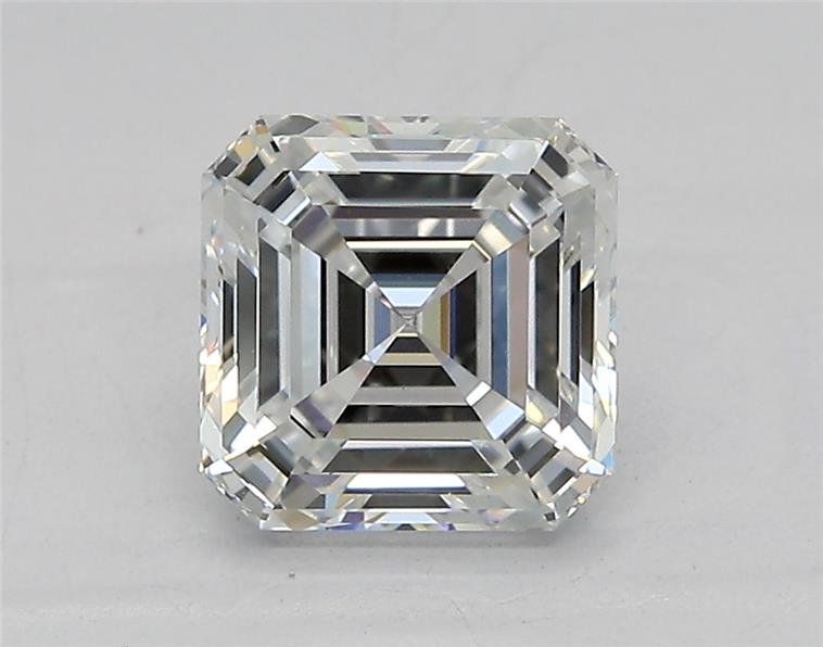 1.78ct D VS1 Rare Carat Ideal Cut Asscher Lab Grown Diamond