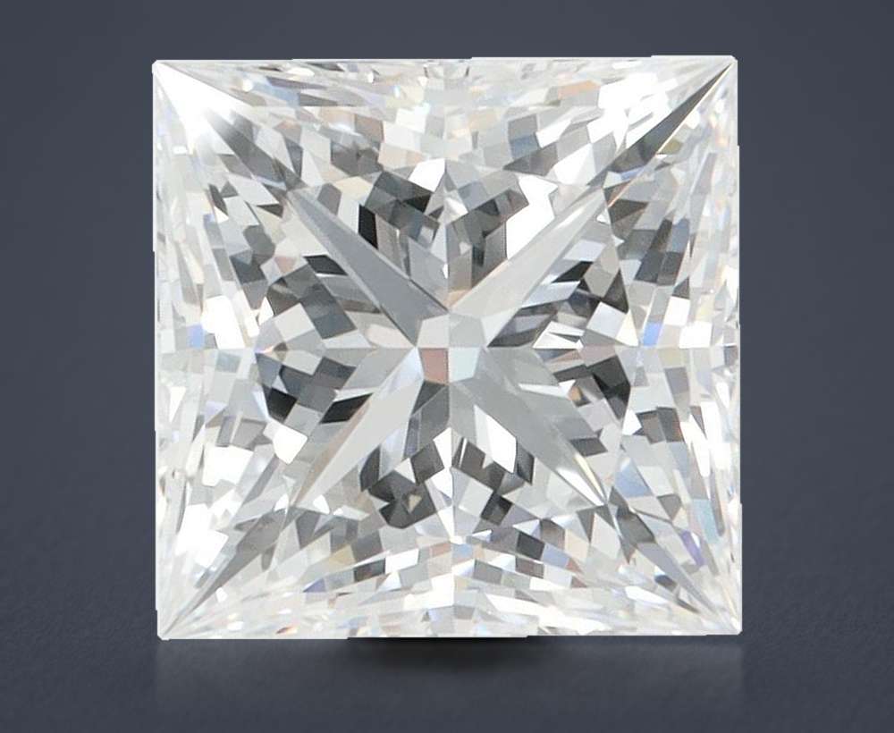 3.34 Carat Princess Lab Diamond