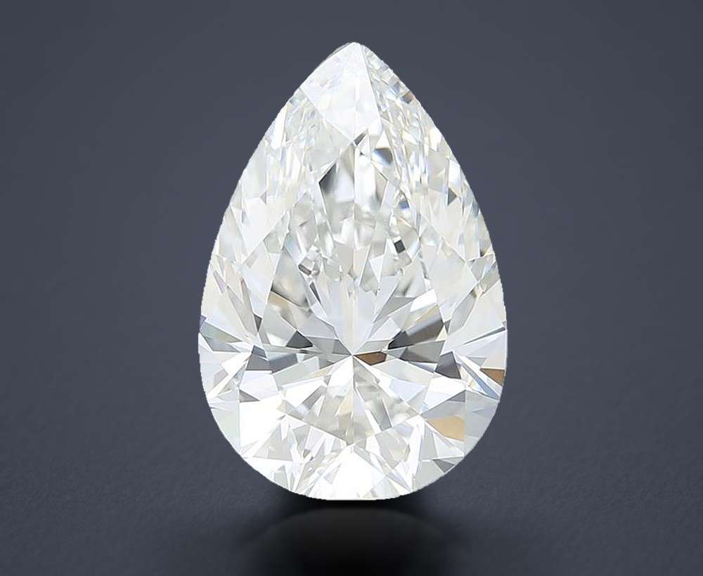 8.43 Carat Pear Lab Diamond