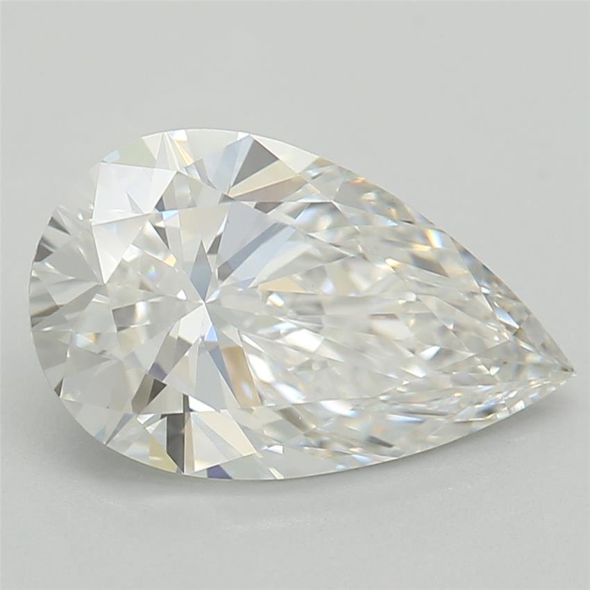 1.28ct E VVS2 Rare Carat Ideal Cut Pear Lab Grown Diamond