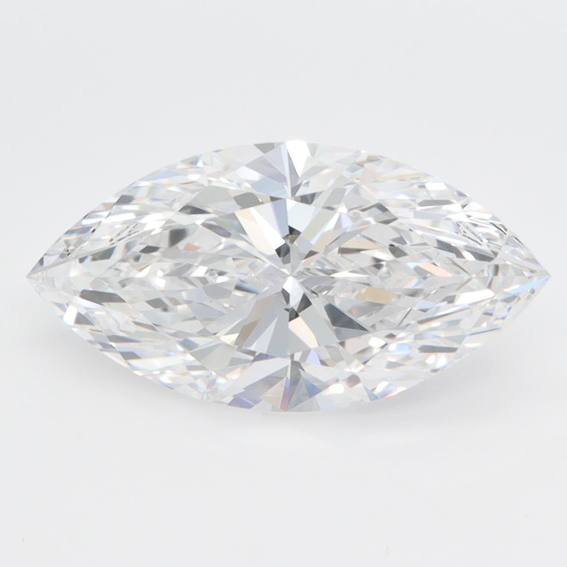 1.52ct D VVS2 Rare Carat Ideal Cut Marquise Lab Grown Diamond