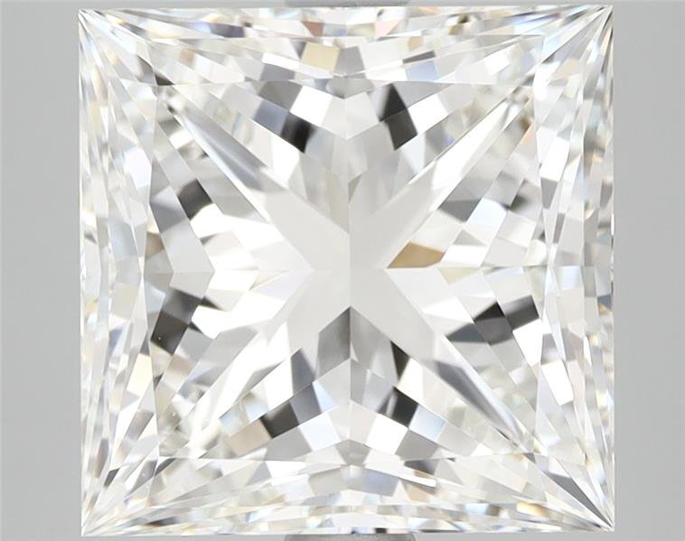 5.02ct I VVS1 Rare Carat Ideal Cut Princess Diamond