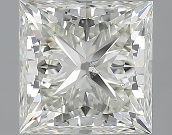 3.01ct I SI1 Rare Carat Ideal Cut Princess Diamond
