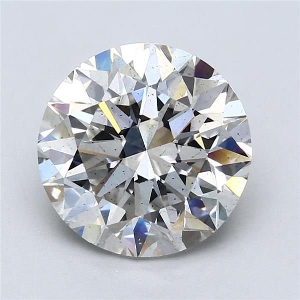 2.25ct F SI2 Excellent Cut Round Lab Grown Diamond