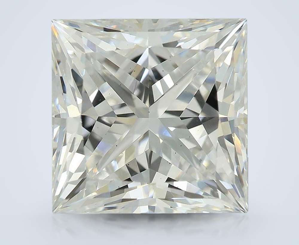 6.89 Carat Princess Lab Diamond