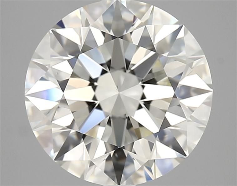 4.07ct I VS1 Rare Carat Ideal Cut Round Diamond