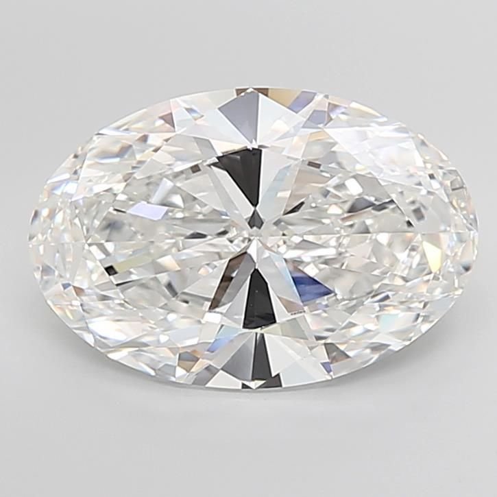 11.01ct F VS1 Rare Carat Ideal Cut Oval Lab Grown Diamond