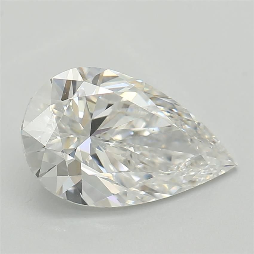 1.01ct E VVS2 Rare Carat Ideal Cut Pear Lab Grown Diamond