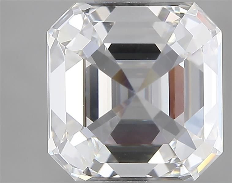 2.07ct F VS2 Rare Carat Ideal Cut Asscher Diamond