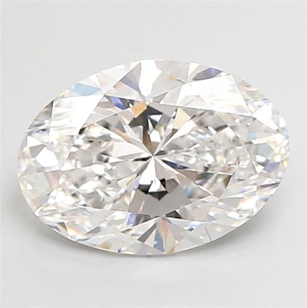 2.08ct D VVS2 Very Good Cut Oval Lab Grown Diamond