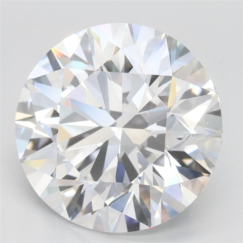 4.67ct D FL Rare Carat Ideal Cut Round Lab Grown Diamond