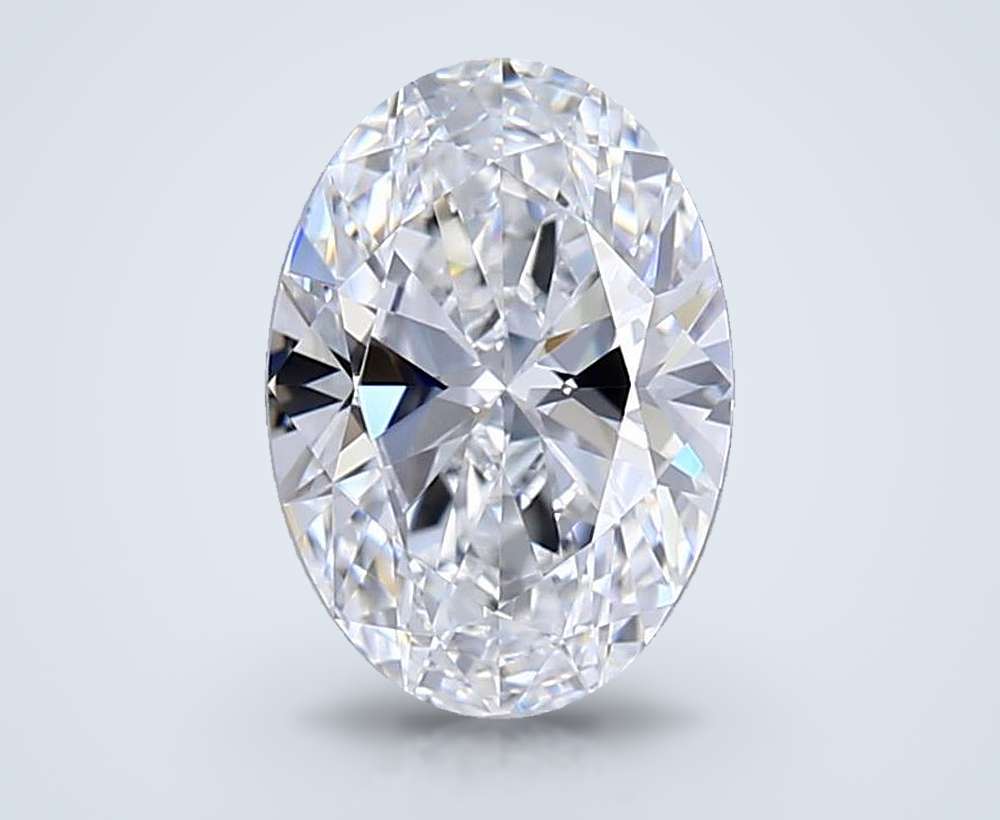1.24 Carat Oval Lab Diamond