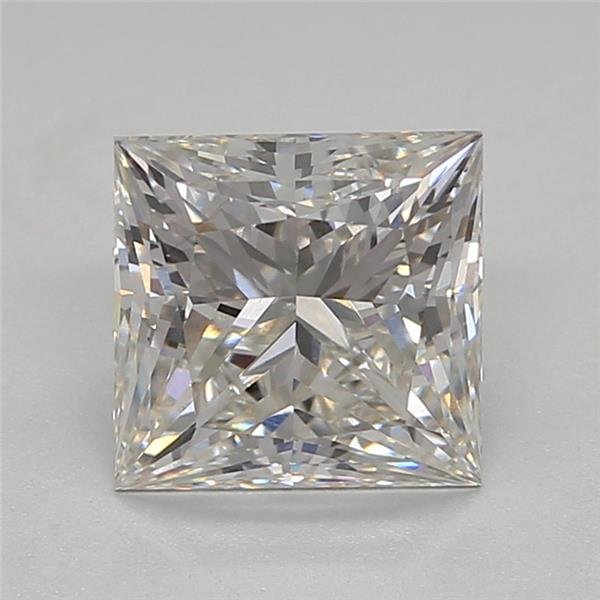 1.85ct G VVS2 Rare Carat Ideal Cut Princess Lab Grown Diamond