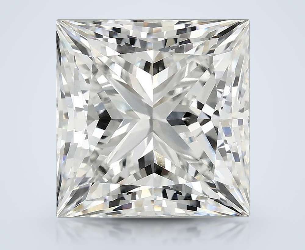 6.54 Carat Princess Lab Diamond